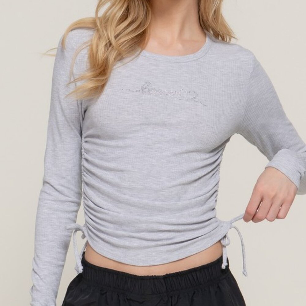 Claire Ribbed Top